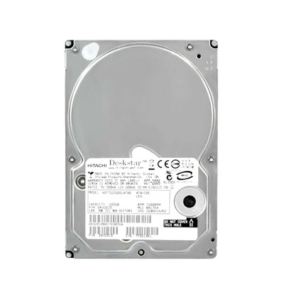 Hitachi Deskstar T7K250 Series 200GB 7200RPM ATA-133 8MB Cache Hard Drive for Desktop Computers