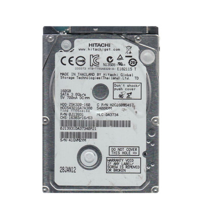 HGST CinemaStar Z5K320 160GB 2.5 HDD 5400RPM SATA 3Gb/s for CE 512 - HCC543216A7A380