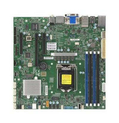 Supermicro X11SCZ-F uATX Intel C246 LGA-1151 Motherboard for Core i9/i7/i5/i3/Xeon E-2100-2200 CPUs