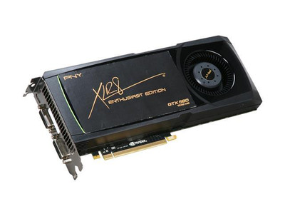 VCGGTX580XPB-CG PNY GeForce GTX 580 Commercial Series 1536MB 384-Bit GDDR5 PCI Express 2.0 x16 HDCP Ready/ SLI Support/