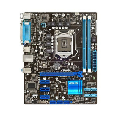 ASUS P8H61-M LX Plus Rev 3.0 Intel H61 Micro ATX Motherboard - Compatible with LGA 1155 CPUs - Ideal for Budget Builds