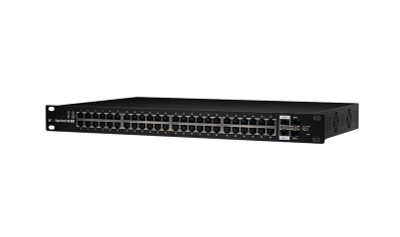Ubiquiti ES-48-750W EdgeSwitch Managed PoE+ Gigabit Switch with SFP, ideal for network management in data centers