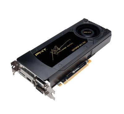 PNY GeForce GTX760 2GB Video Graphics Card for PCI Express - GF760GTX2GEPB - Compatible with gaming PCs.