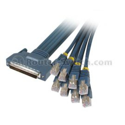 Cisco High Density 8-Port Eia-232 Async Cable for CAB-HD8-ASYNC, compatible with networking equipment, 1.5m length