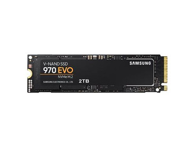 Samsung 970 EVO 2TB NVMe M.2 SSD for PCI Express Gen 3 x4, 2GB cache - compatible with various devices