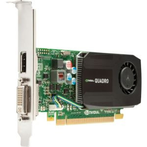HP Quadro K600 1 GB Graphic Card for C2J68AV, compatible with ProLiant DL360p Gen8 servers.