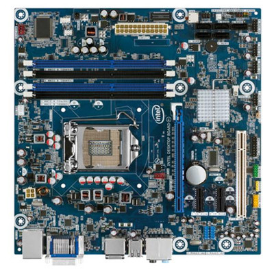 Intel DH57DD LGA 775 motherboard for Core i7/i5/i3 CPUs, supports DDR3, H57 Express Chipset, desktop PC components