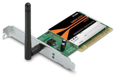 D-Link RangeBooster G WDA-2320 Wireless Desktop Adapter PCI 108Mbps for fast wireless connectivity