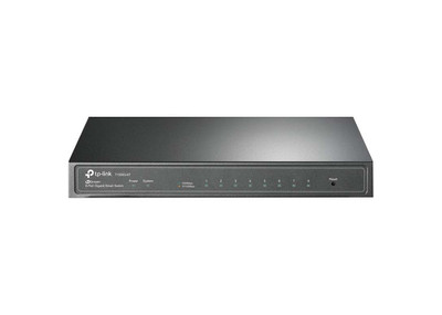 TP-LINK JetStream T1500G-8T 8-Port Gigabit Smart Switch for RJ-45 Networks