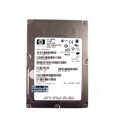 Maxtor Atlas 10K V 73.5GB SCSI Hard Drive 10000RPM 8MB Cache 80-Pin 3.5-Inch - Compatible with servers