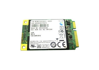 Samsung PM830 Series 32GB MLC SATA 6Gbps mSATA SSD for Internal Storage in Computers