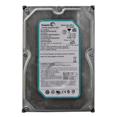 Seagate BarraCuda 7200.9 200GB 7200RPM ATA-100 8MB Cache Hard Drive for Desktop Computers