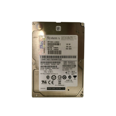 IBM 146GB 15000RPM Hot Swappable 2.5-Inch Hard Drive for ProLiant DL360p Gen8 servers