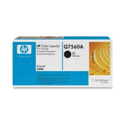 HP Q7560-67901 Black Toner Cartridge for Color LaserJet 2700/3000 Series Printer - High-Quality Printing Solution