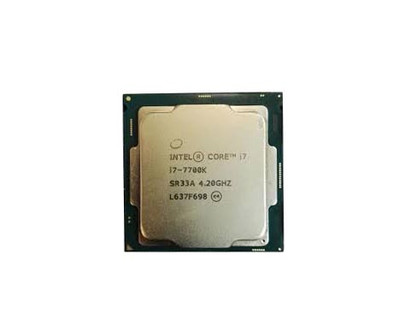 SR33A Intel 7th Gen Core i7-7700K 4.20GHz Processor LGA1151 - Quad-Core CPU for high-performance computing