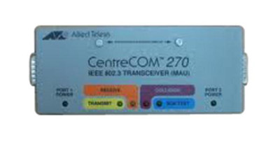 Allied Telesis AT-270 CentreCOM Ethernet Transceiver Module for IEEE 802.3 MAU. Compatible with server racks.