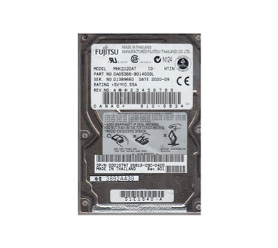 Fujitsu 12GB 4200RPM IDE Ultra ATA/66 ATA-5 512KB Cache 2.5 Hard Drive for Laptops