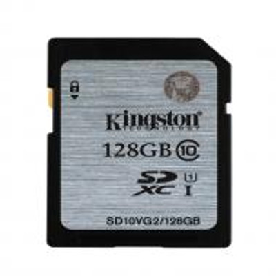 Kingston 128GB Class 10 SDXC UHS-I 45MB/s Read Flash Memory Card for Cameras