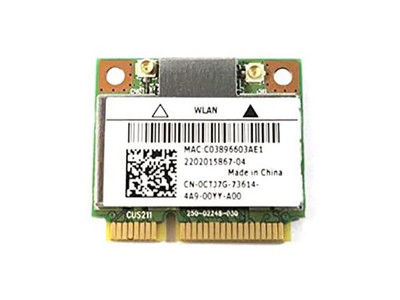 Dell Alienware Dual Band Wireless Bluetooth 4.0 Combo Card Mini P - Compatible with Alienware laptops - 0CTJ7G