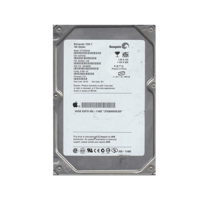 Seagate BarraCuda 7200.7 Series 160GB IDE Hard Drive 7200RPM 8MB Cache 3.5-Inch - Compatible with ATA-6 - SKU 9W2084-240