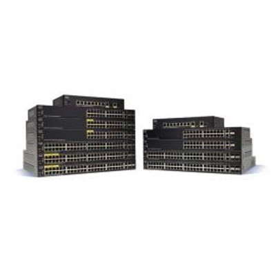 Cisco SG350-8PD-RF 8-port Gigabit Switch with 2 2.5G Ports and 2 Combo Mini-Gbic Ports, ideal for network setups