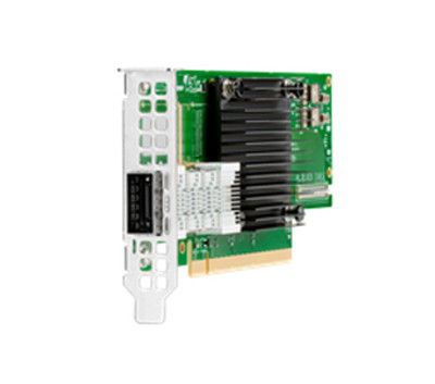 HPE P08356-001 Infiniband HDR100/Ethernet 100Gb 1-Port QSFP56 PCIe3 x16 Adapter for High-Speed Data Transfers
