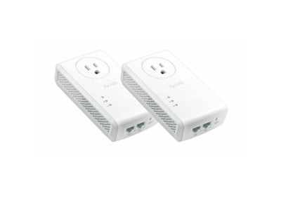 ZyXEL AV2000 Powerline 2-Ports Gigabit Ethernet Adapter for high-speed networking in home or office settings
