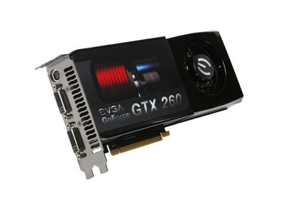 896-P3-1257-A1 - EVGA GeForce GTX 260 Core 216-55nm SuperClocked 896MB DDR3 PCI Express Dual DVI Video Graphics