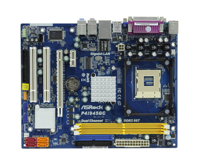 90-MXG950-A0UAYZ ASRock P4I945GC Socket 478 Intel 945GC + ICH7 Chipset Intel Pentium 4/ Celeron D Processors Support