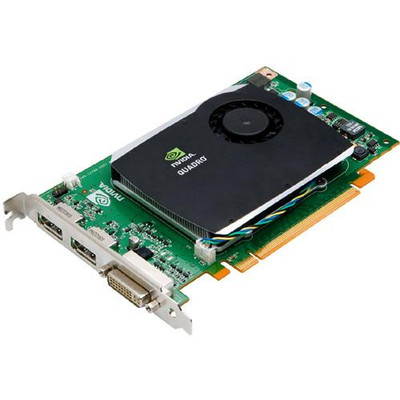PNY Quadro FX 580 512MB GDDR3 Graphics Card for Dual DisplayPort/DVI, PCI Express 2.0 x16 - VCQFX580-OCIE-PB