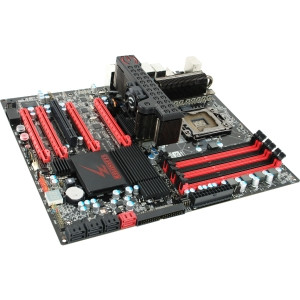 EVGA X58 Classified3 LGA1366 Extended-ATX motherboard, 141-GT-E770-A1, compatible with dual Gb LAN, 4 PCIe slots