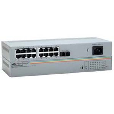 Allied Telesis 16-Port Unmanaged Switch with Fiber UL Port for ProLiant DL360p Gen8 Servers