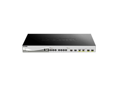 D-Link DXS-1210-12TC 12-Port Ethernet Switch for Small Business Network