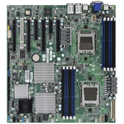 S8225WAGM4NRF Tyan S8225 Socket C32 AMD SR5690 + SP5100 Chipset AMD 45nm 4-Core/6-Core Opteron 4100 Series Processors