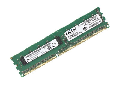 Crucial 4GB DDR3-1600MHz ECC Unbuffered Memory Module for Servers - CT51272BD160B.18FKD