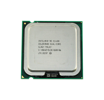 HP 2.40GHz 800MHz FSB 512KB L2 Cache Socket LGA775 Intel Celeron E1600 2-Core Processor for PCs