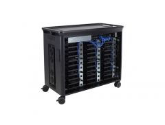 HP 30 Notebook Laptop Managed Charging Cart V2 Lockable Storage - Organize and charge laptops in secure cart