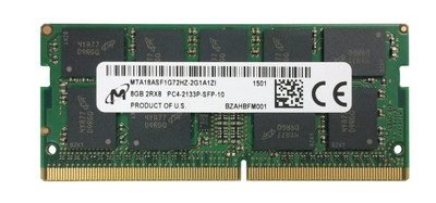 Micron 8GB DDR4-2133MHz ECC SoDimm Memory Module for Laptops - MTA18ASF1G72HZ-2G1A1ZI