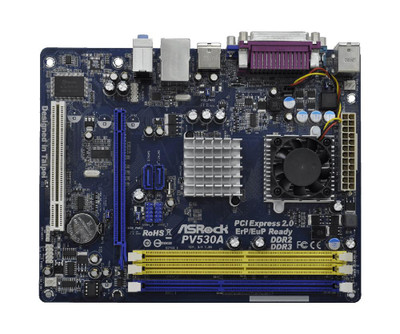 ASRock PV530A VX900 A3 Chipset Micro-ATX Motherboard DDR3 SATA2 Compatible with VIA PV530 Processors