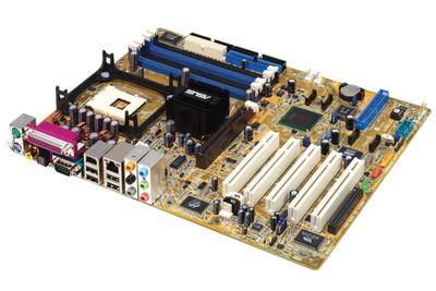 ASUSTeK P4P800-E DELUXE Desktop Board Intel 865PE Socket 478 DDR SDRAM ATX - Compatible with Pentium 4, Celeron CPUs