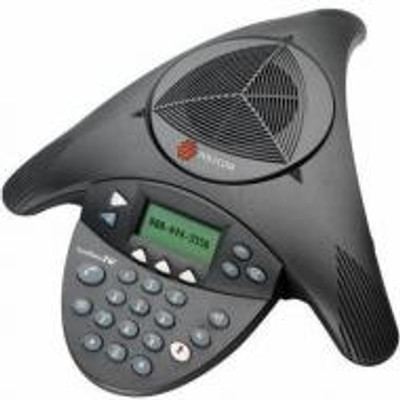Polycom SoundStation2 EX Conference Phone, expandable, ideal for conference rooms, SKU 2200-16200-001