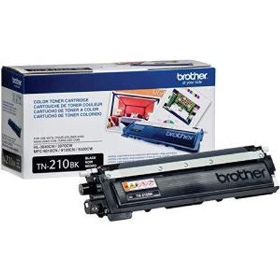 Brother TN210 Black Toner Cartridge for TN210BK, 2.2K Yield, Compatible with Brother Printers