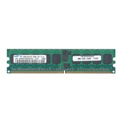 Samsung 512MB PC2-3200 DDR2-400MHz ECC Registered CL3 240-Pin DIMM Single Rank Memory Module for Servers
