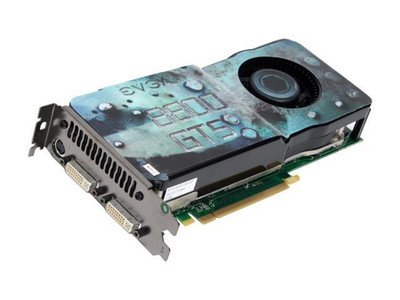 EVGA e-GeForce 8800 GTS 512MB DDR3 PCI Express 2.0 Dual DVI/ HDTV Video Graphics Card for Gaming Servers
