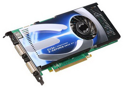 EVGA GeForce 8800GT 512MB GDDR3 Graphics Card for PCI-Express 2.0 x16, Dual DVI - SKU: 512-P3-N802-DX - Graphics Cards