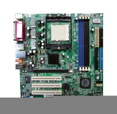 MSI Socket 939 Micro-ATX Motherboard with ATI RS482 + SB400 Chipset, DDR Support, 2x SATA - Compatible with MS-7184