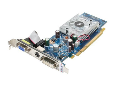 PNY GeForce 8400GS 256MB DDR2 PCI Express Low Profile Graphics Card compatible with DVI, VGA, S-Video, HDTV. PNY GeForce 8400GS 256MB DDR2 PCI Express Low Profile Graphics Card compatible with DVI, VGA, S-Video, HDTV.