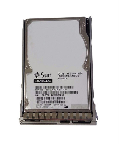 Sun 300GB 10000RPM SAS 6Gbps Hot Swap 16MB Cache 2.5 Internal Hard Drive compatible with servers