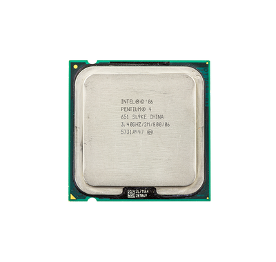 HP 3.40GHz 800MHz FSB 2MB L2 Cache Socket LGA775 Intel Pentium 4 651 1-Core Processor for ProLiant DL360p Gen8 servers