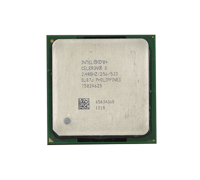 Dell H7100 2.40GHz Desktop Processor Upgrade for Intel Celeron D 320 - Compatible with 533MHz FSB, 256KB L2 Cache